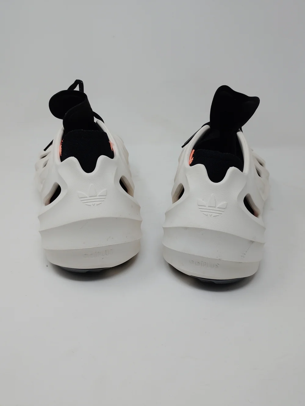 Adidas AdiFOM Q Shoes Mens 12 Off White Black Foam Athletic Sneakers